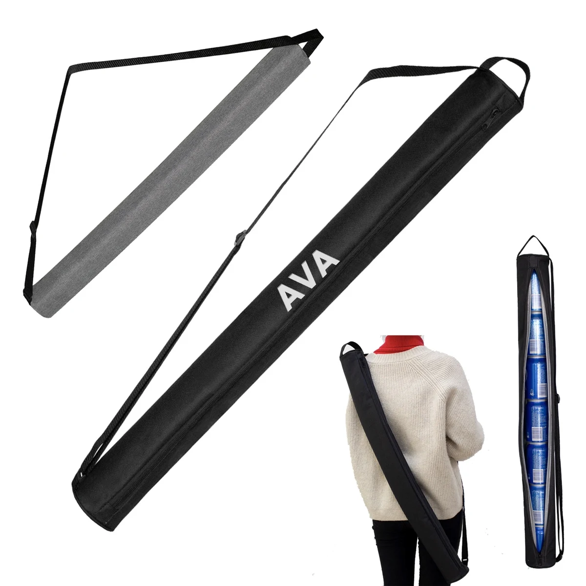 Cylinder Crossbody Cooler Bag 1
