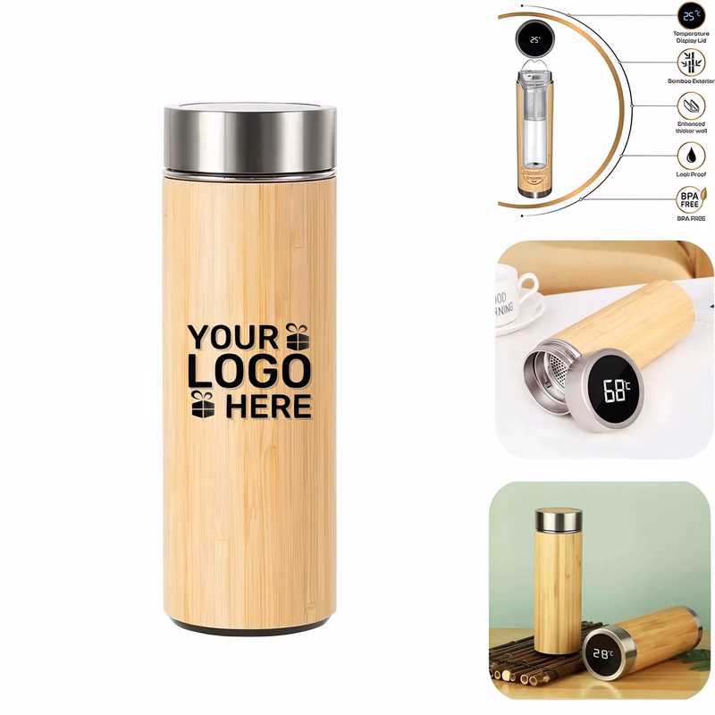 17oz Smart Bamboo Tumbler