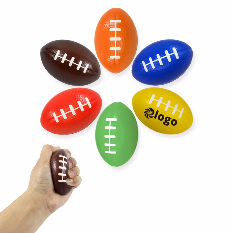 Novelty Rugby Ball Stress Reliever Toy