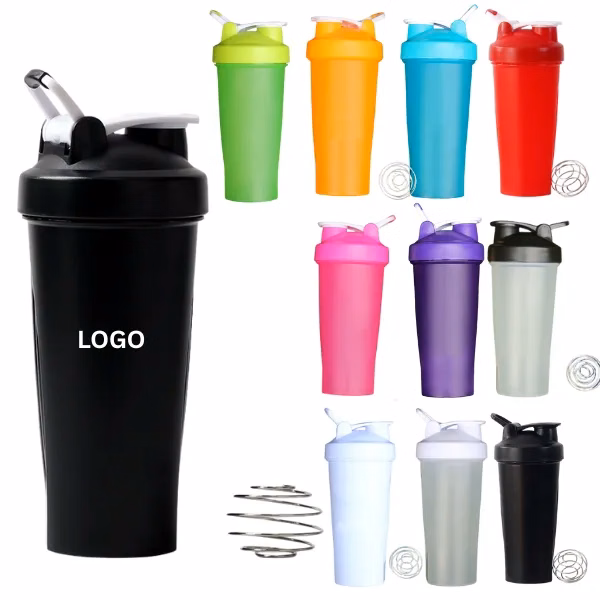 20/24 oz BPA-Free Protein Shaker Cup with Mixing Ball