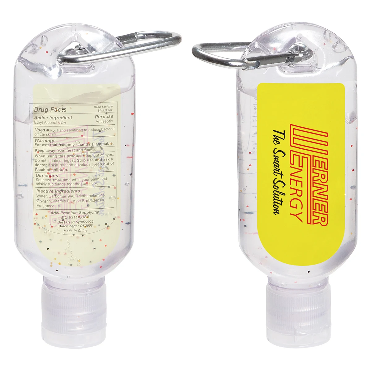 Clip-It 1.8 oz Moisture Bead Hand Sanitizer- WSA-CP15 for Canada 1
