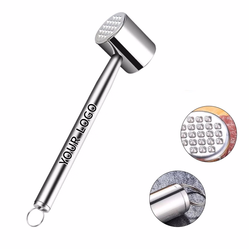 Double Sided Meat Mallet for Cooking Preparation