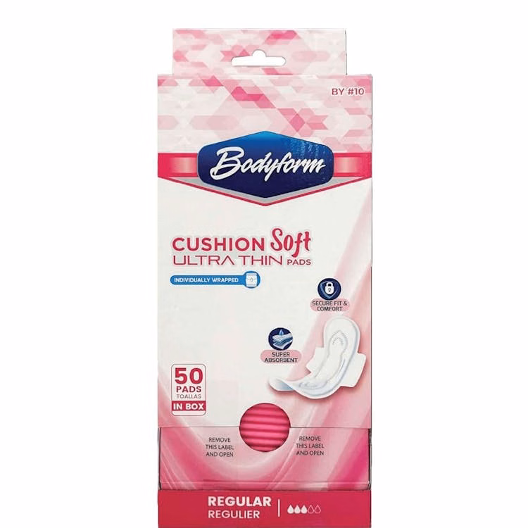 Regular Ultra-Thin Maxi Pads with Wings - Dispenser