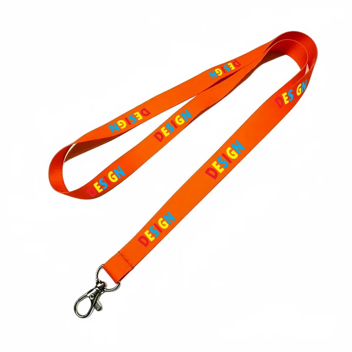 Polyester ID Badge Lanyard with Snap Hook 1