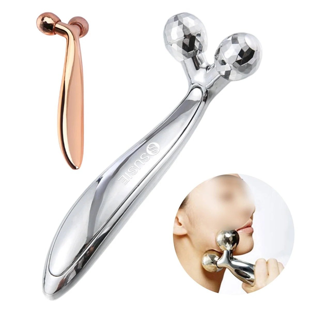 Portable Roller Facial Massager 1