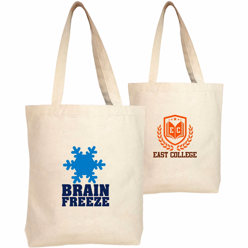 10 oz. Cotton Canvas Heavyweight Tote Bag - USA Made