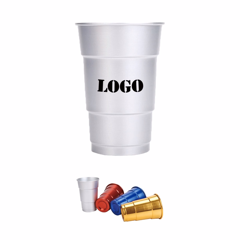 16 Oz Reusable Recyclable Stadium Aluminum Cup