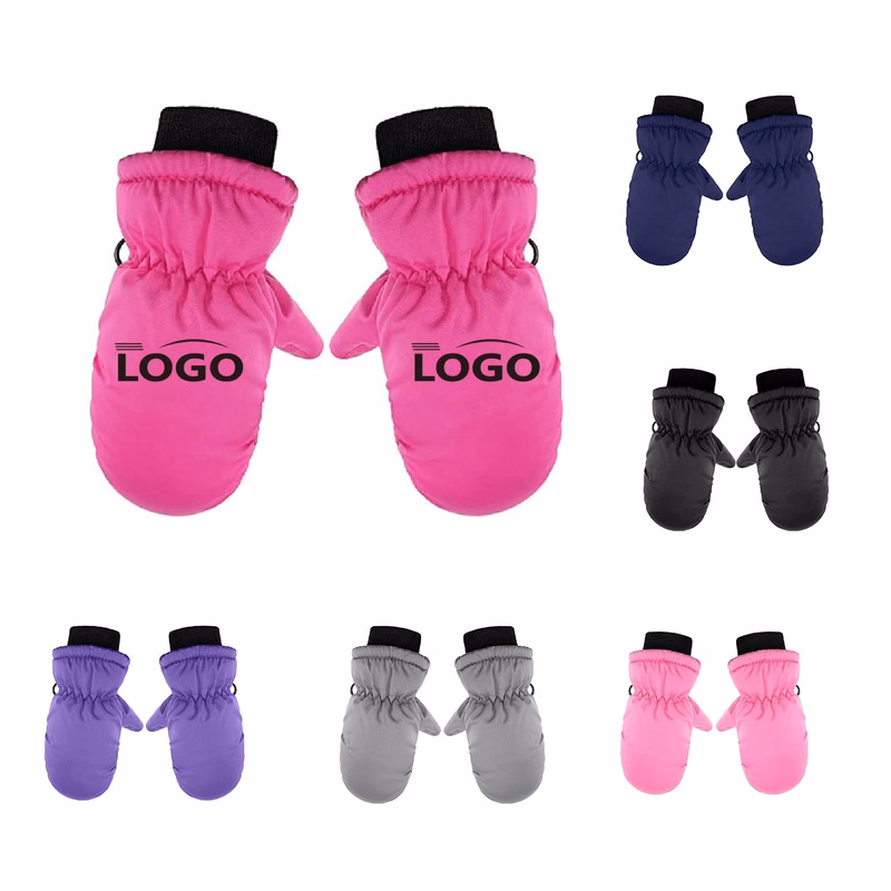 Winter Polyester Children Mitten Gloves