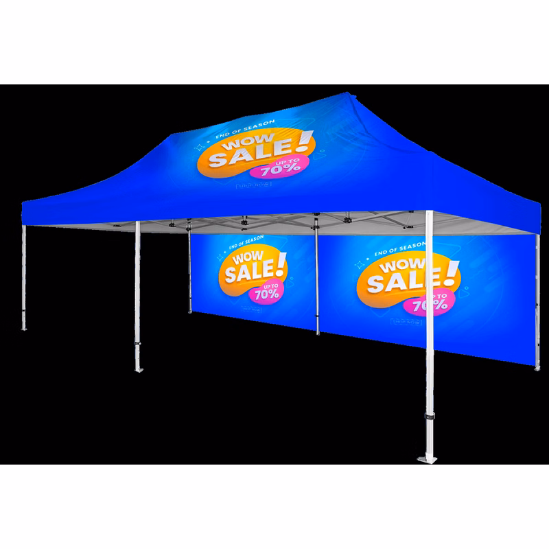 26ft Full Rear Tent Wall Only - 1 Side Imprint