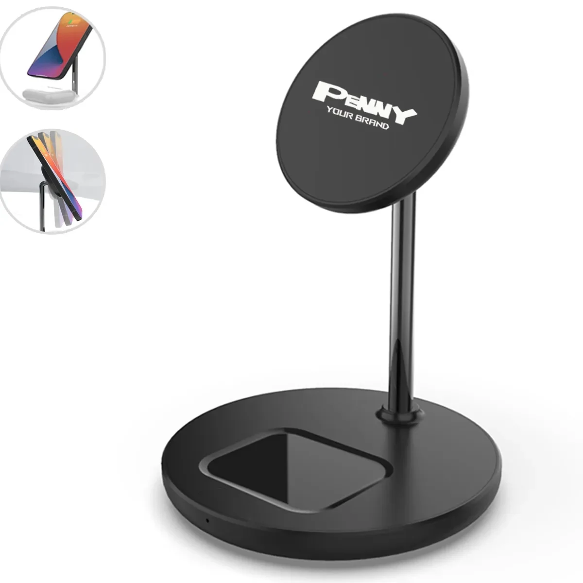 Multi-Functional 2-in-1 Magnetic Wireless Charger Stand 1