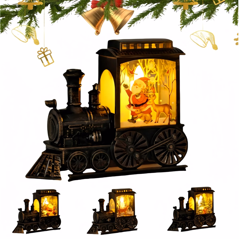 Christmas Vintage Train LED Bight Light