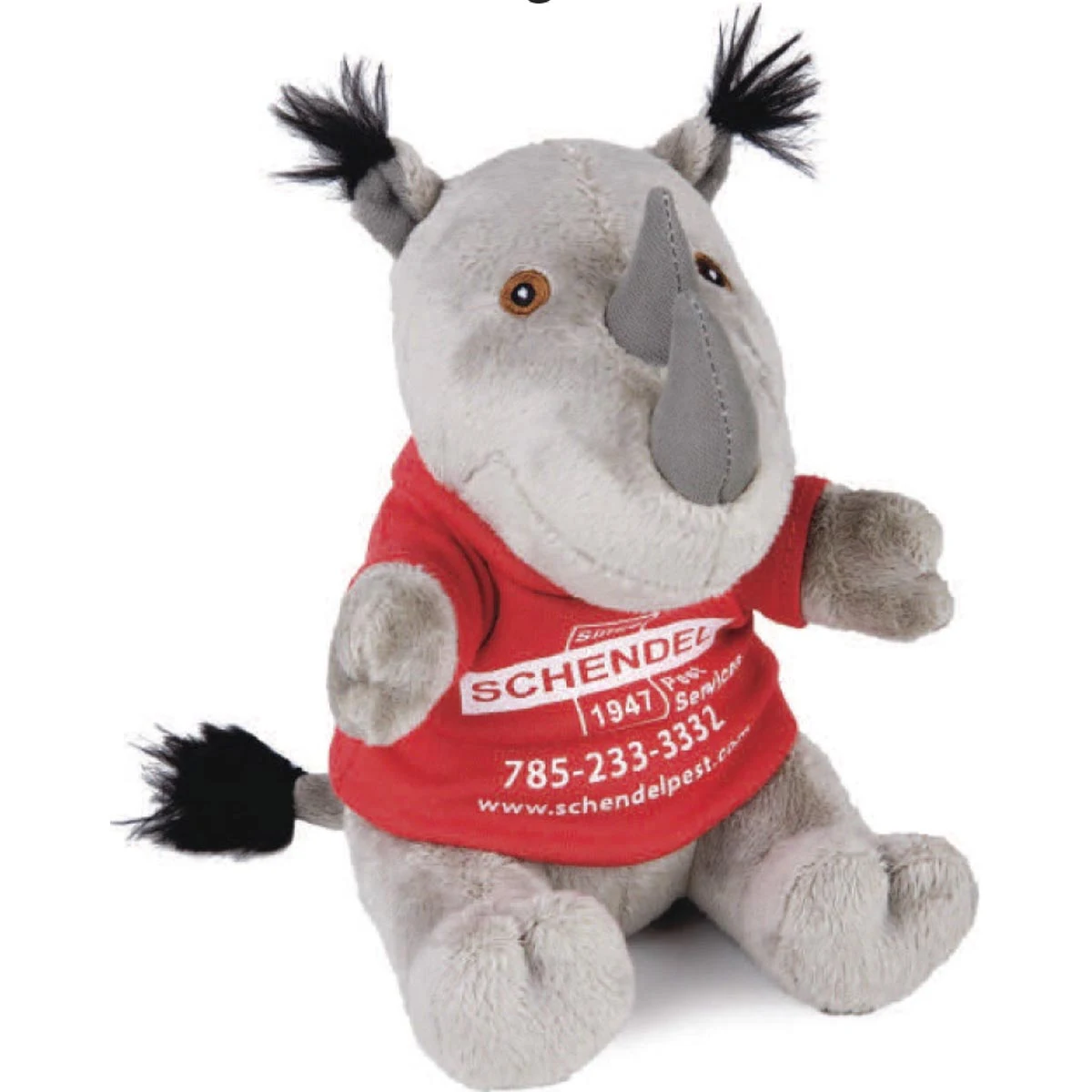 Super Soft Stuffed Animal- Rhino 1