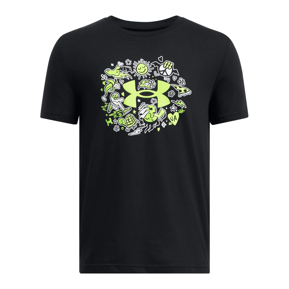 UA School Daze Logo Boys' Short Sleeve 1