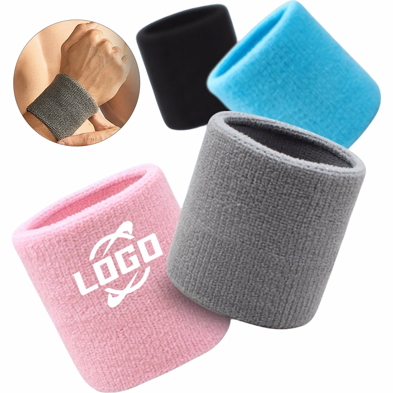 Breathable Cotton Coluorful Sports Wrist Guard