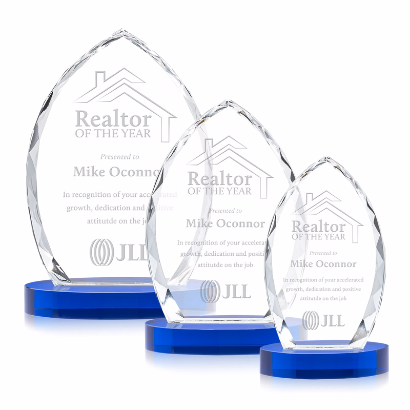 Wilton Award on Alberton Base - Blue
