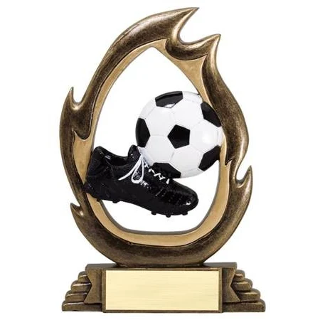 7 1/4" Tall Soccer Flame Series Award 1