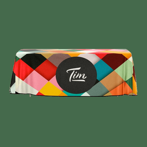 48 Hour Rush 8' Open-Back Full Color Table Throw