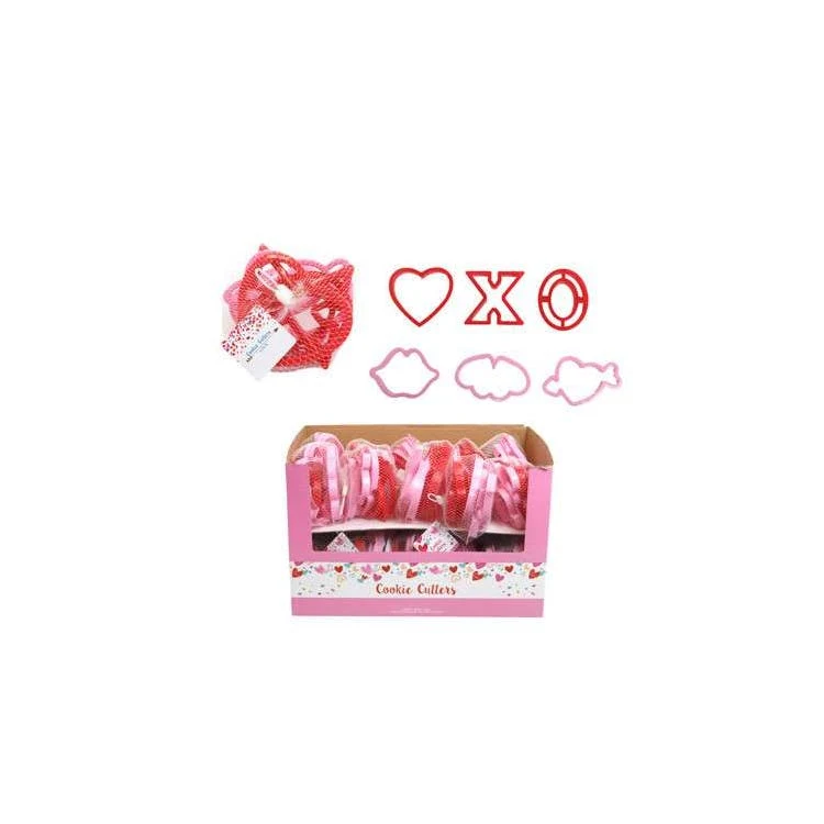 Valentine Cookie Cutters - 6 Pack 1