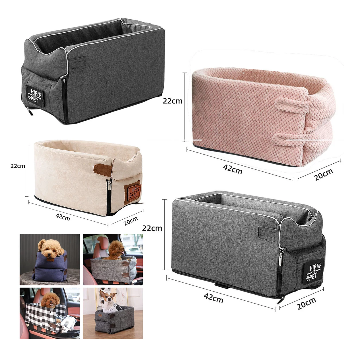 Small Dog Booster Seat Bag 1