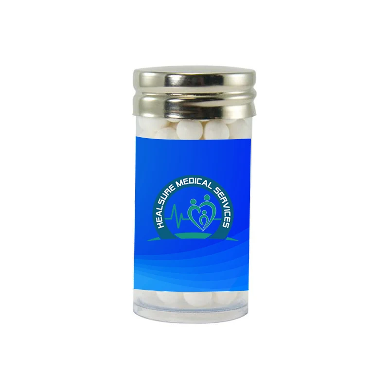 Gourmet Plastic Tube (Small) with Signature Peppermints 1