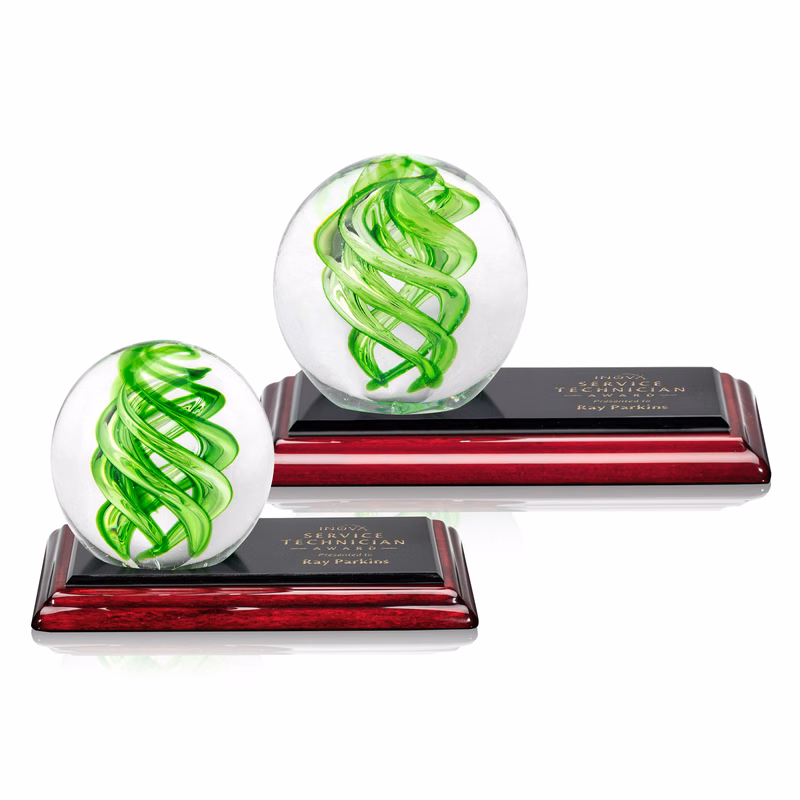Vortex Award on Rosewood Base