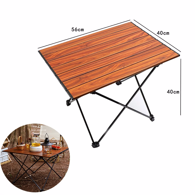 Portable Aluminum Alloy Foldable Camping Table