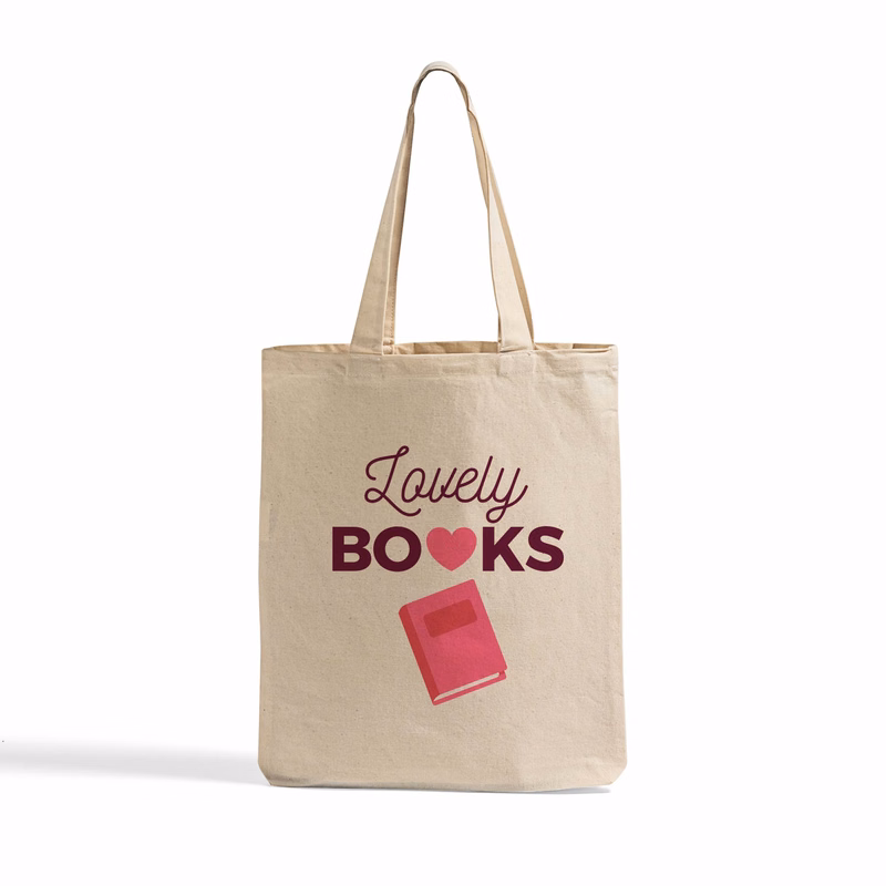 11" Library Tote Bag