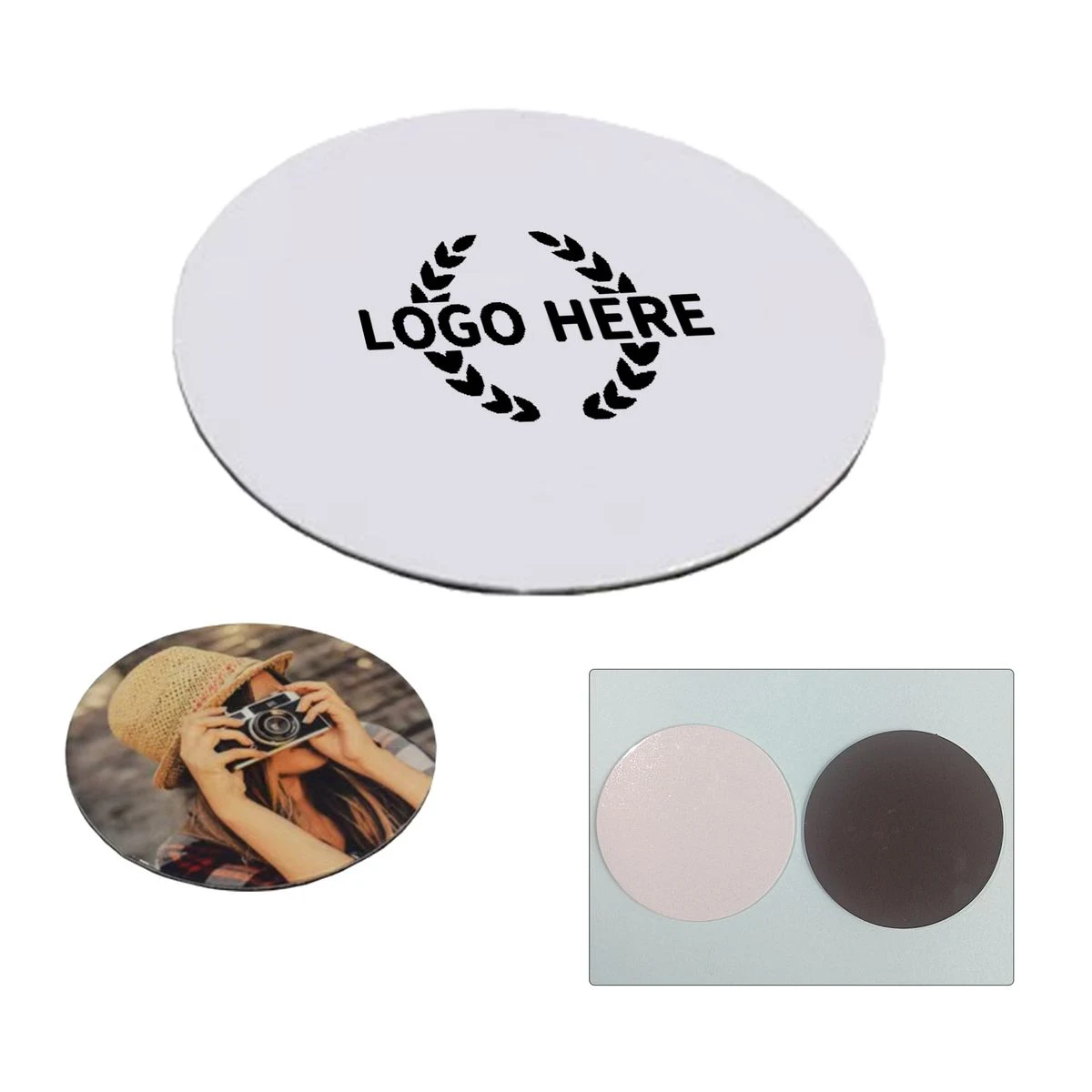 Custom Circular Refrigerator Magnets 1