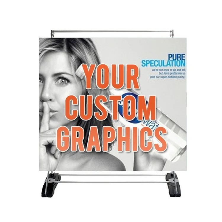 Easy Outdoor Banner Stand-Double Sided - Tradeshow 1