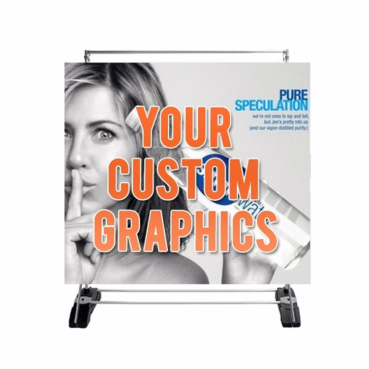 Easy Outdoor Banner Stand-Double Sided - Tradeshow