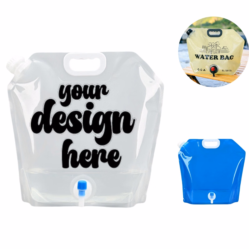 10L Faucet Large Capacity Hiking Water Bag