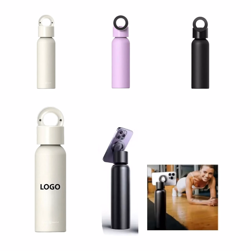 25 Oz Insulated Water Bottle Compatible With Magnetic Mount