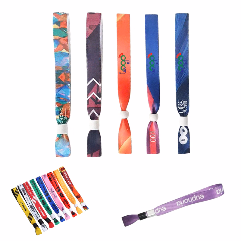 Colored Wristband for Concert Festival Admission