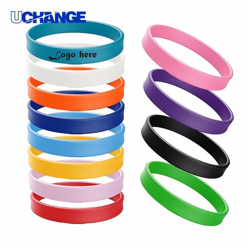 Colored Rubber Wristband