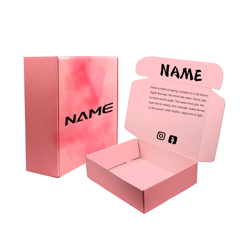 Airplane Corrugated Gift Shipping Boxes Mail Mailer Box 1