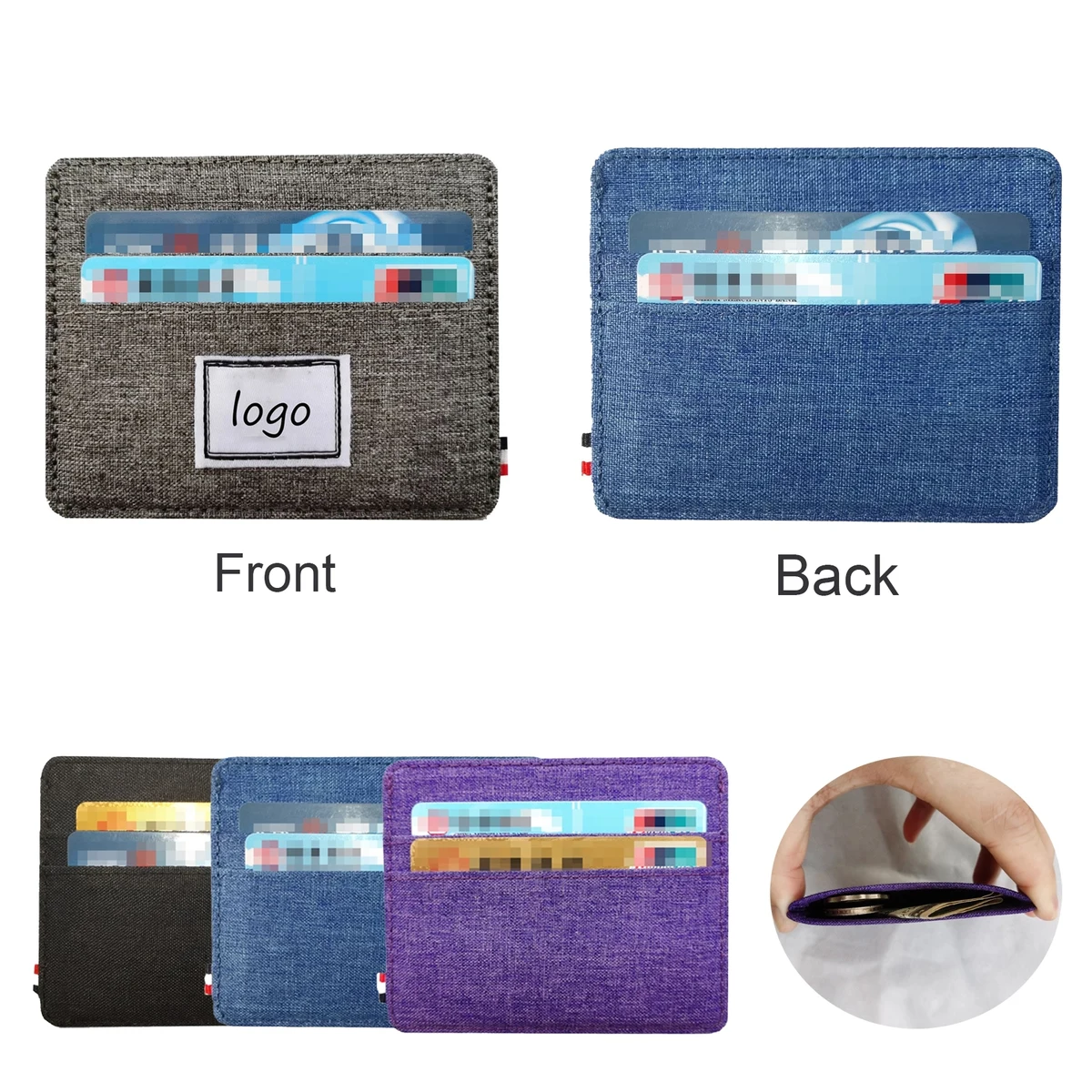 RFID Wallet w/ 6 Card Pockets 1