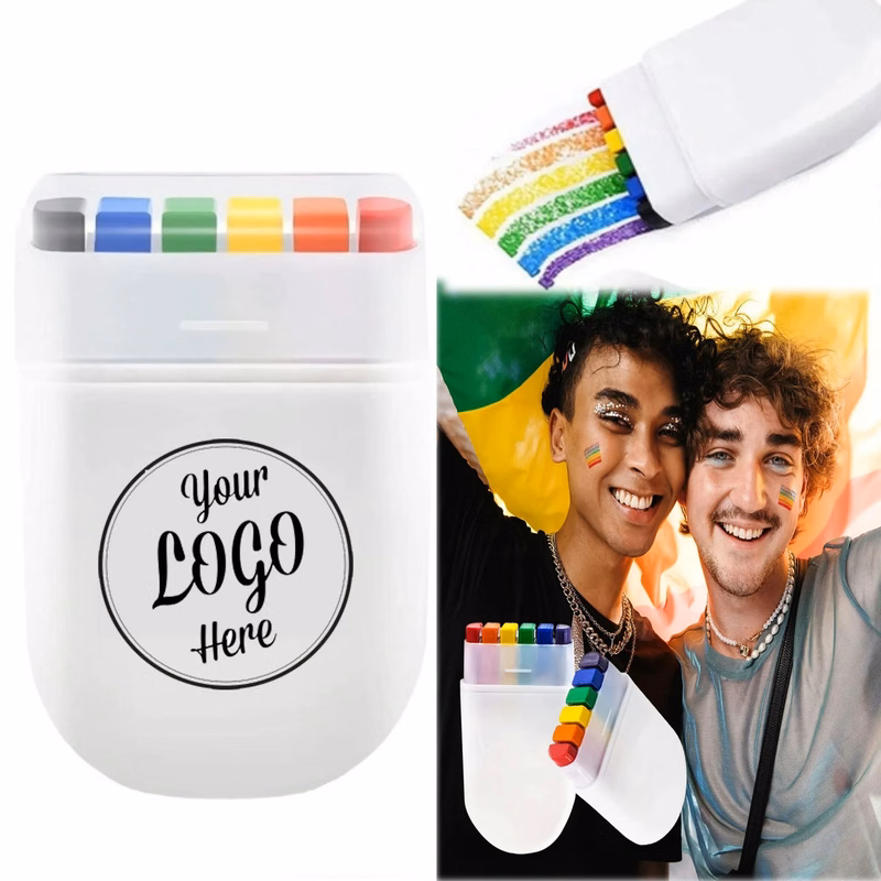 Rainbow Face Paint Crayons Gay Pride Flag