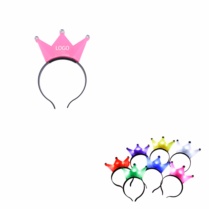 Light Up Crown Headband