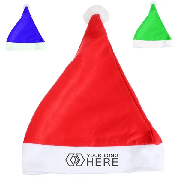 Promotional RPET Flet Christmas hat 1