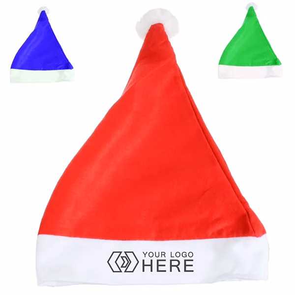Promotional RPET Flet Christmas hat