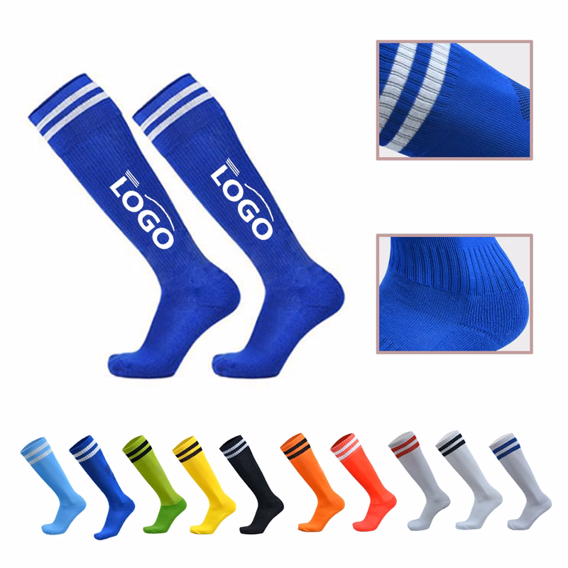 MOQ50 Quick Dry Over Knee Anti Slip Soccer Socks