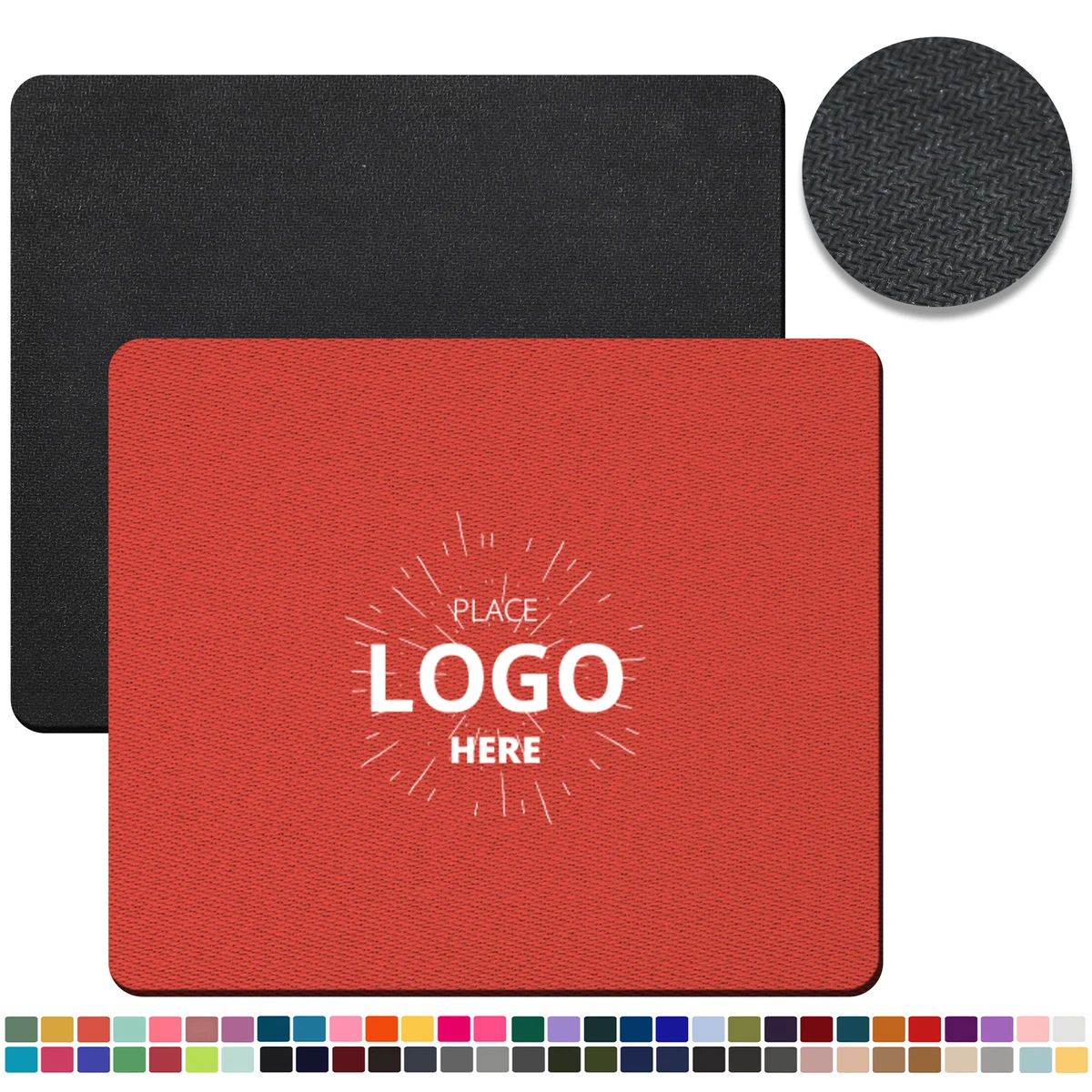 MOQ 50 Full Color Soft Surface Mouse Pad 1