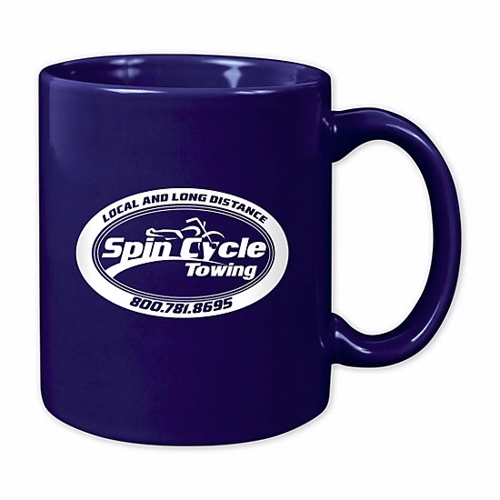11 oz. Colored Ceramic Mugs