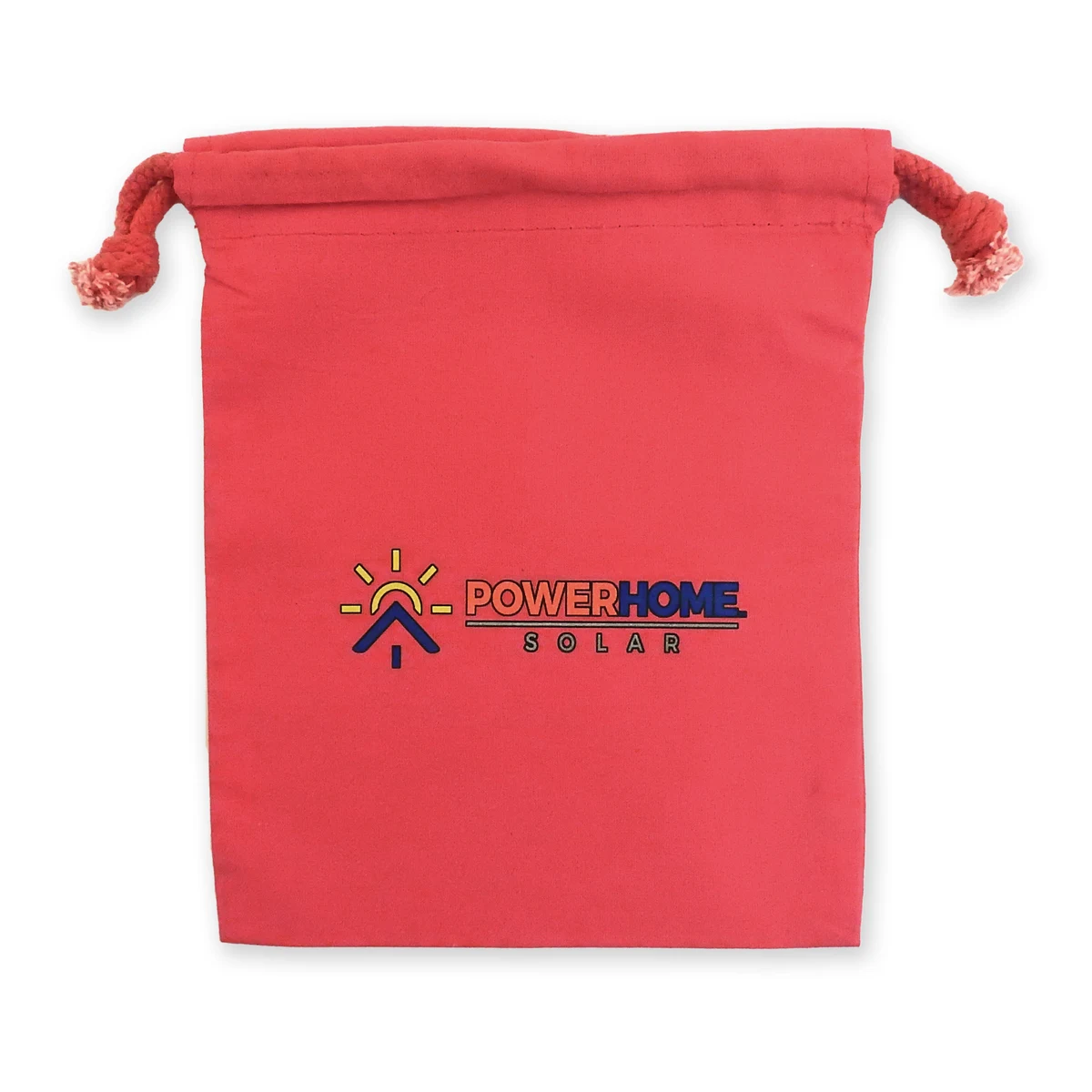 IRRD "RED" SeriesCotton Drawstring Bag 8x10" 1