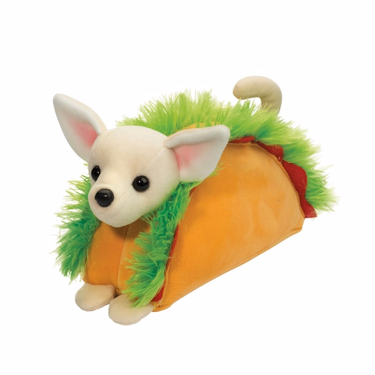 Taco Chihuahua Macaroon Stuffed Animal