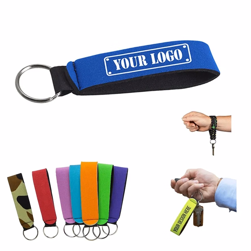 Neoprene Printing Keychain