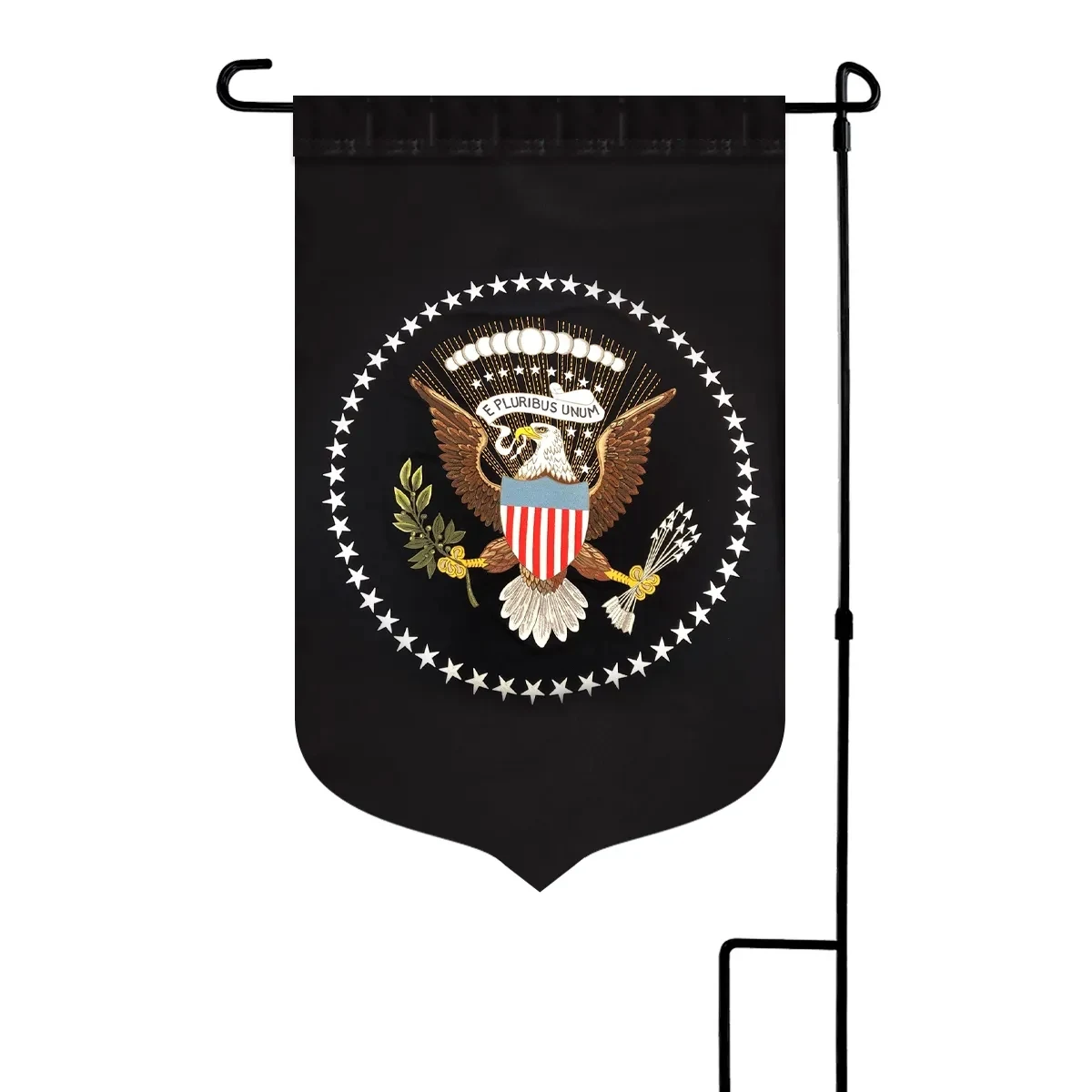 Custom Embroidered Garden Flag 12" x 18" Canvas Poly 1