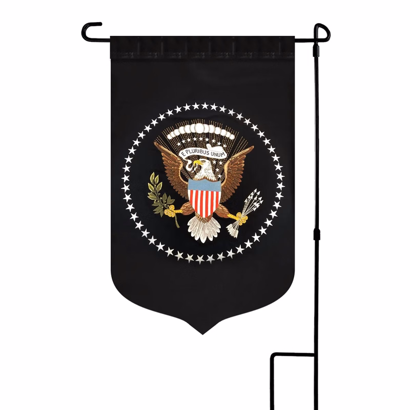 Custom Embroidered Garden Flag 12" x 18" Canvas Poly