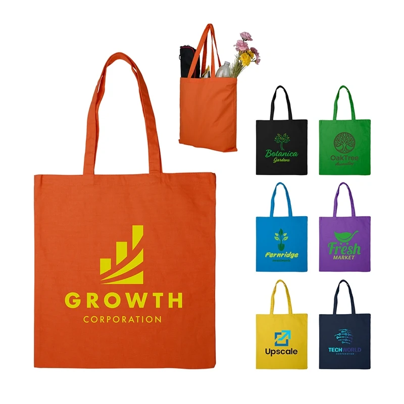 Cotra 10 oz. Cotton Convention Tote, custom tote bag with logo imprint 1