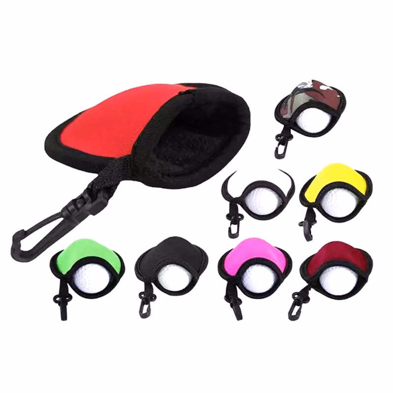 Durable Clip-On Golf Ball Cleaning Pouch